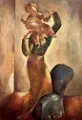 Mère à l'enfant